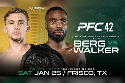 More Info for Peak Fighting Championship 42