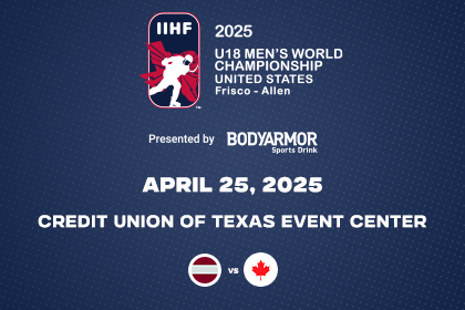 More Info for IIHF U-18 Men's World Championship