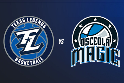 More Info for Texas Legends vs. Osceola Magic